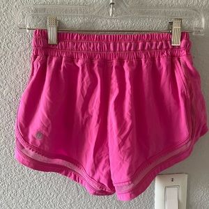 Lululemon pink shorts